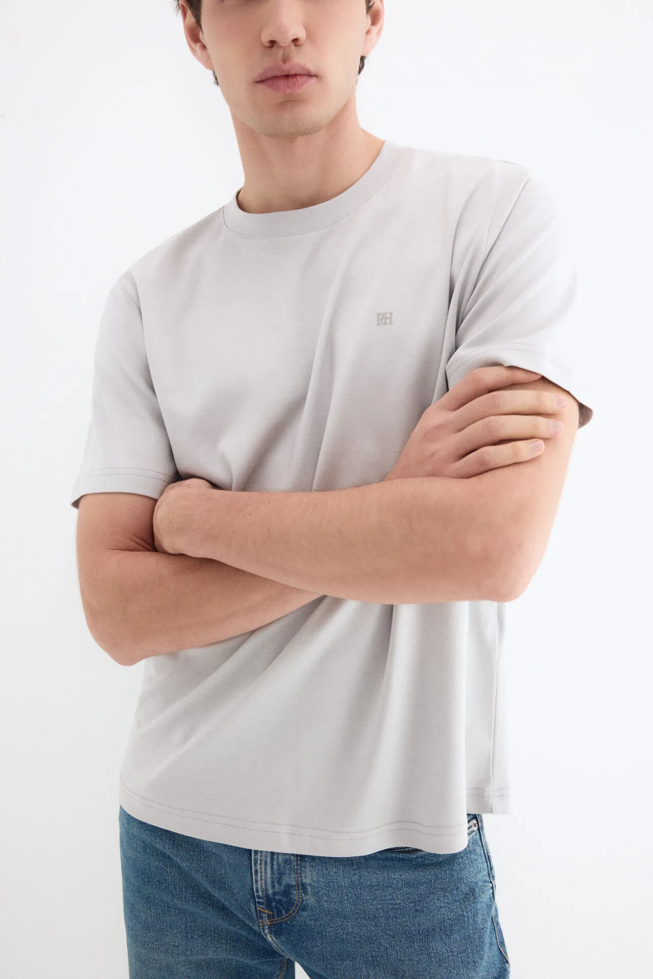 T-shirt mercerizada
