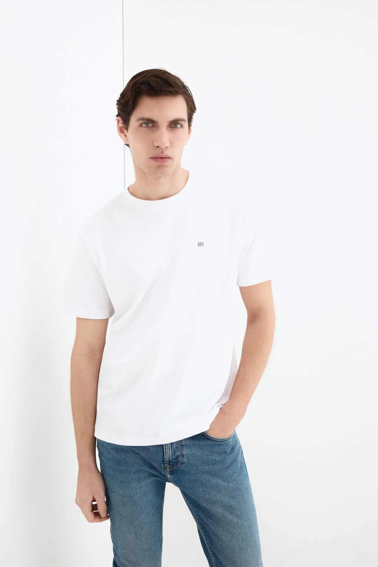 T-shirt mercerizada