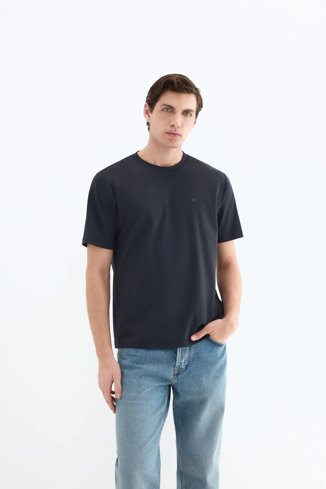 T-shirt mercerizada