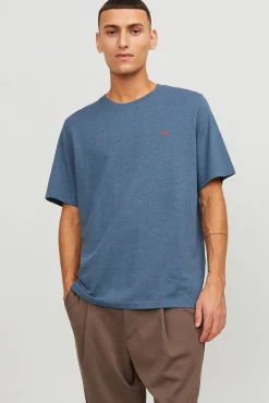 T-shirt regular bordada