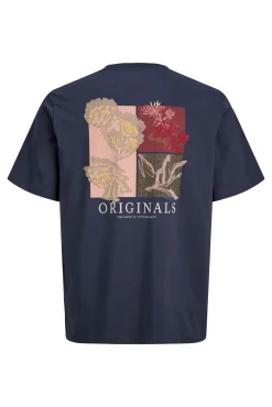 T-shirt regular com estampado nas costas
