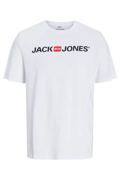 T-shirt regular com logo
