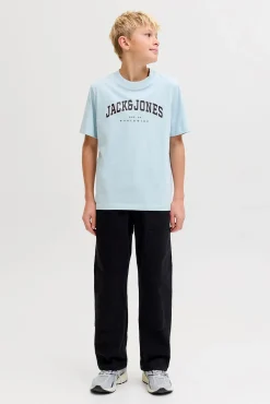 T-shirt relaxada logo