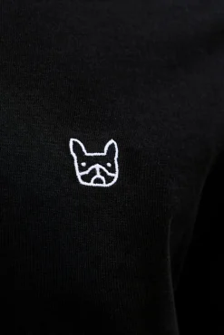T-shirt slim bordada