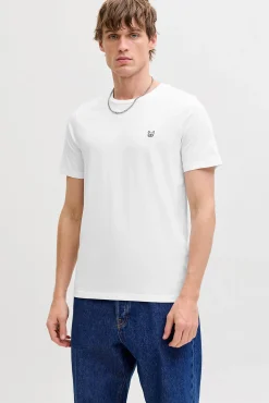 T-shirt slim bordada