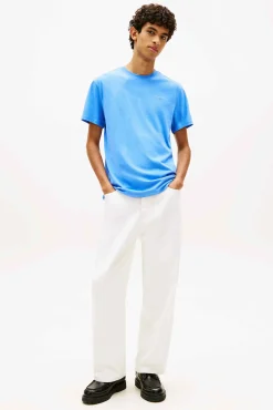 T-shirt slim manga curta