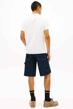 T-shirt slim manga curta