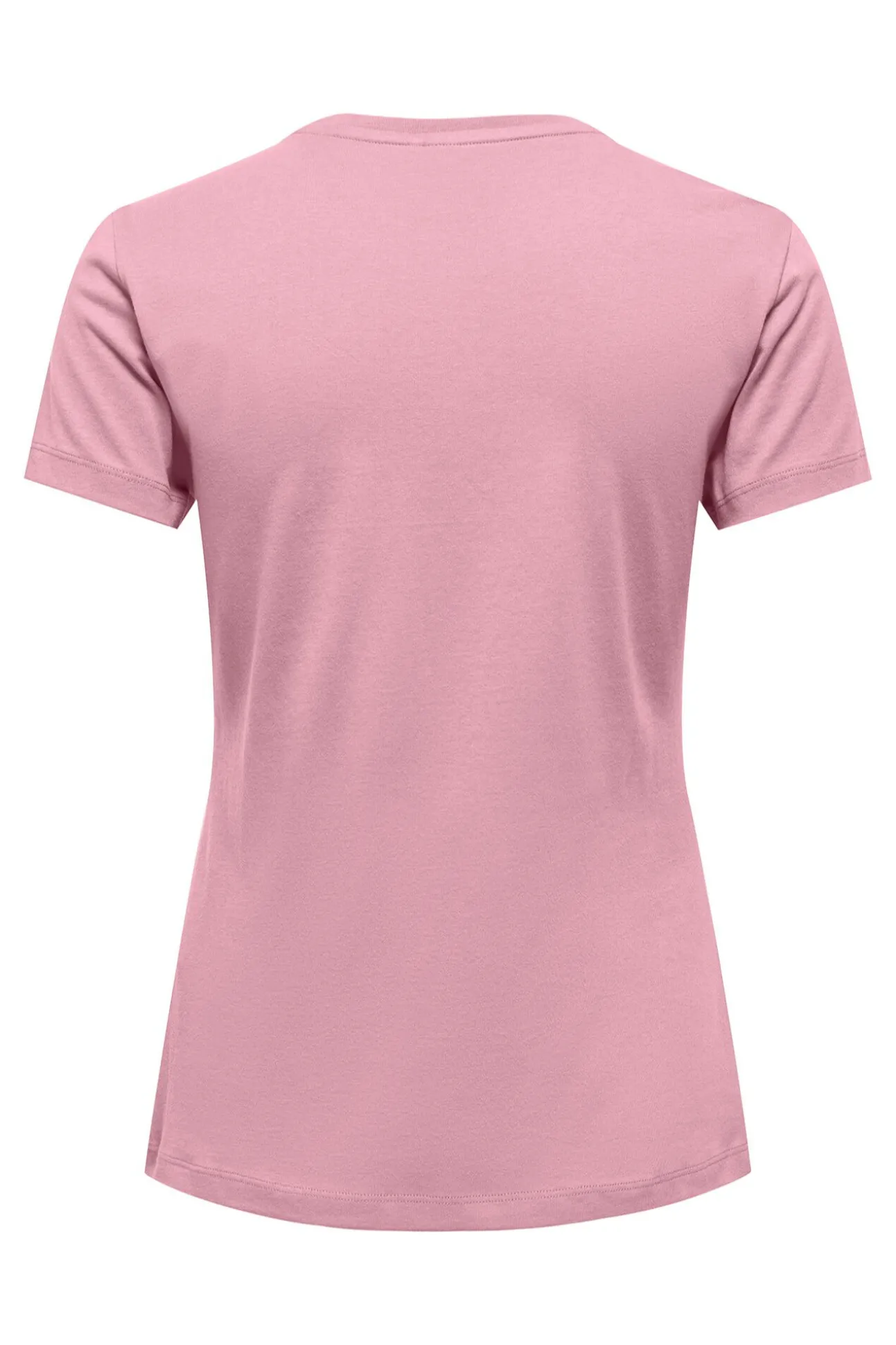 T-shirt básica de algodão