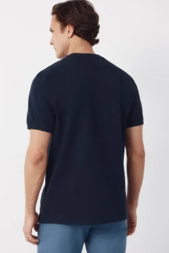 T-shirt básica em piqué