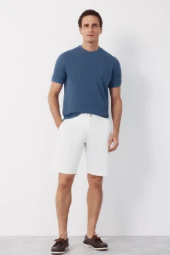 T-shirt básica em piqué