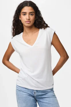 T-shirt básica fluida