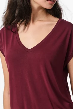 T-shirt básica fluida