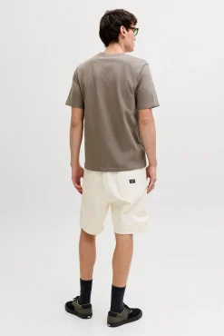 T-shirt com logo em algodão