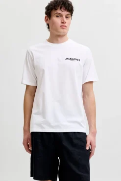T-shirt com logo em algodão