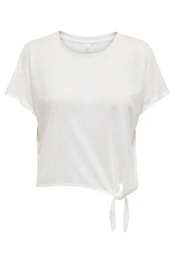 T-shirt com nó