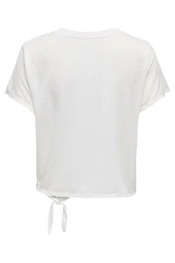 T-shirt com nó
