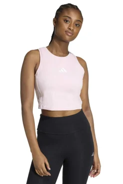 T-shirt curta acolchoada 3 riscas