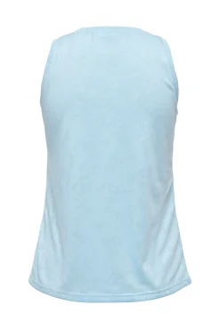 T-shirt de alças em mesh
