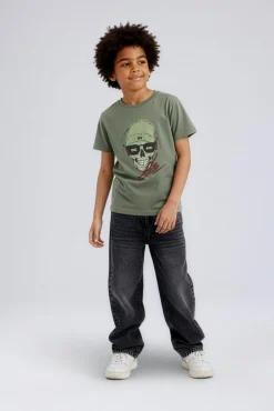 T-shirt de caveira