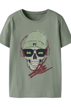 T-shirt de caveira