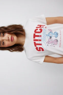 T-shirt de manga curta com desenho