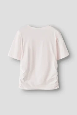 T-shirt de manga curta com franzido