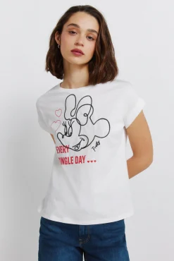 T-shirt de manga curta Disney