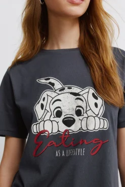 T-shirt de manga curta dálmatas