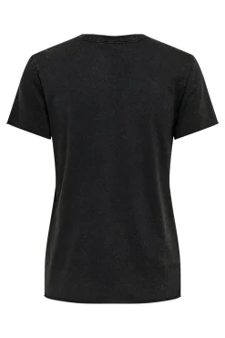 T-shirt de manga curta estampada