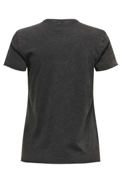 T-shirt de manga curta estampada