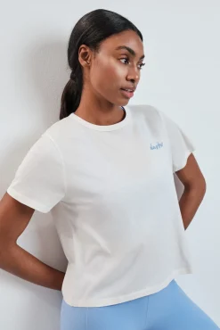 T-shirt de manga curta extrassuave branca