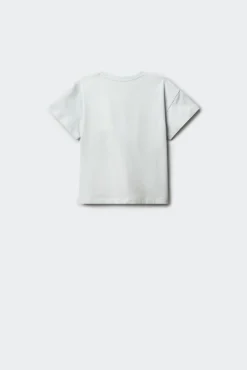 T-shirt de manga curta "Snoopy" menina