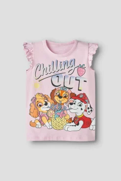 T-shirt de menina Patrulha Pata