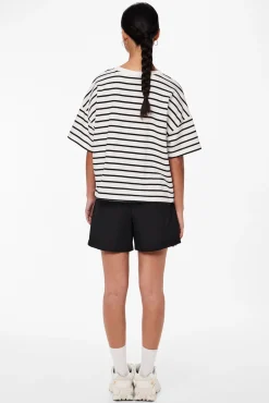 T-shirt de riscas