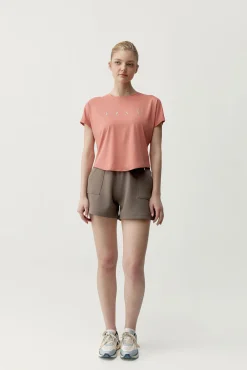 T-shirt desportiva Azami coral