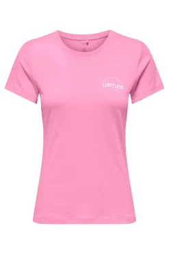 T-shirt desportiva básica em algodão