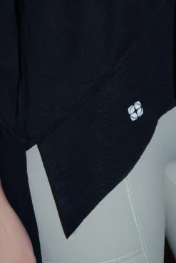 T-shirt desportiva de ioga sem mangas