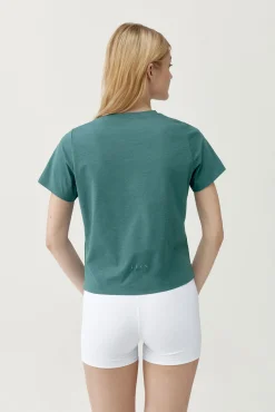 T-shirt desportiva Rosella verde