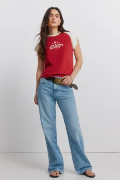 T-shirt em algodão 
