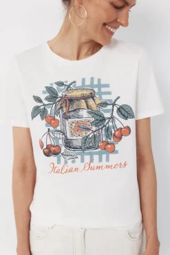 T-shirt estampada