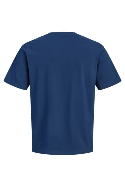 T-shirt estampada em algodão