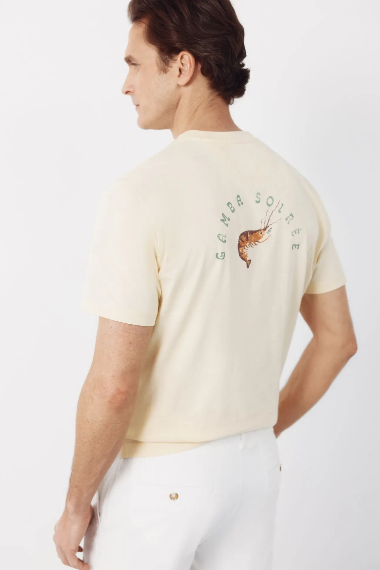 T-shirt gráfica shrimp