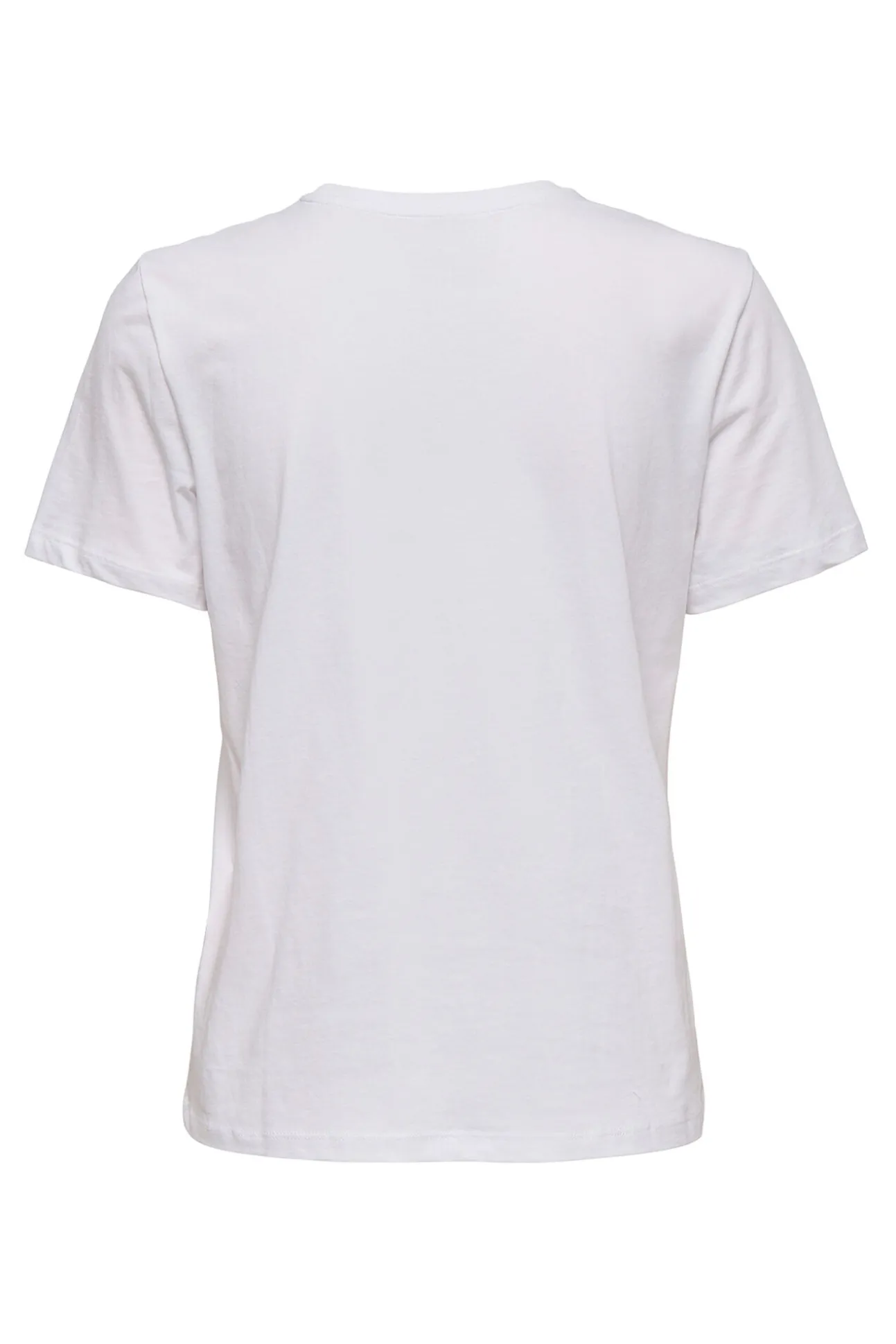 T-shirt manga curta com bordados