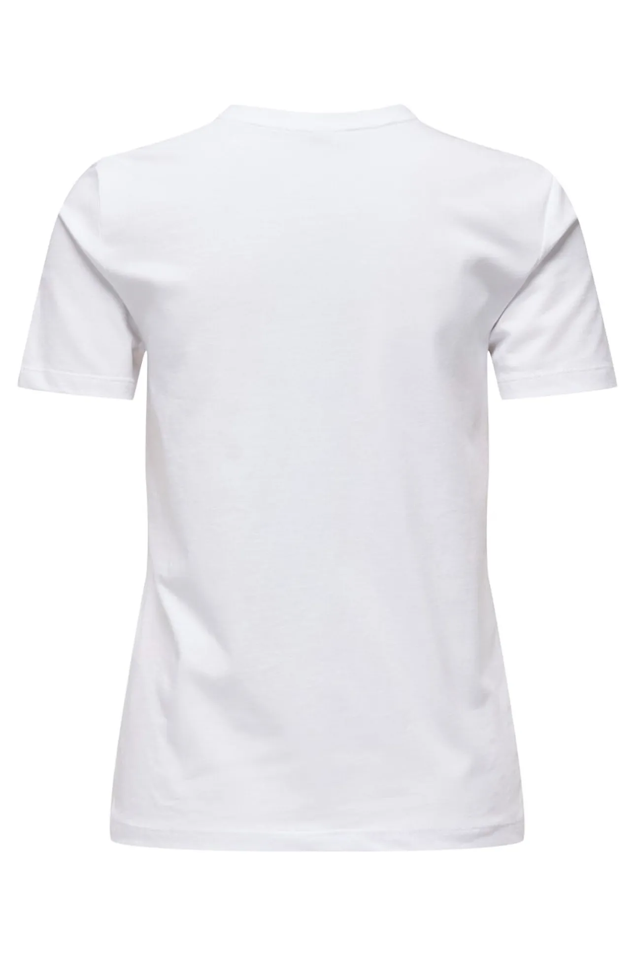 T-shirt manga curta com bordados