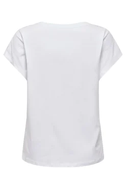 T-shirt manga curta em algodão orgânico