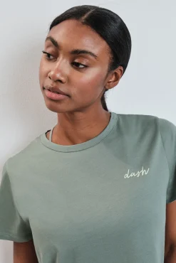 T-shirt manga curta extrassuave verde