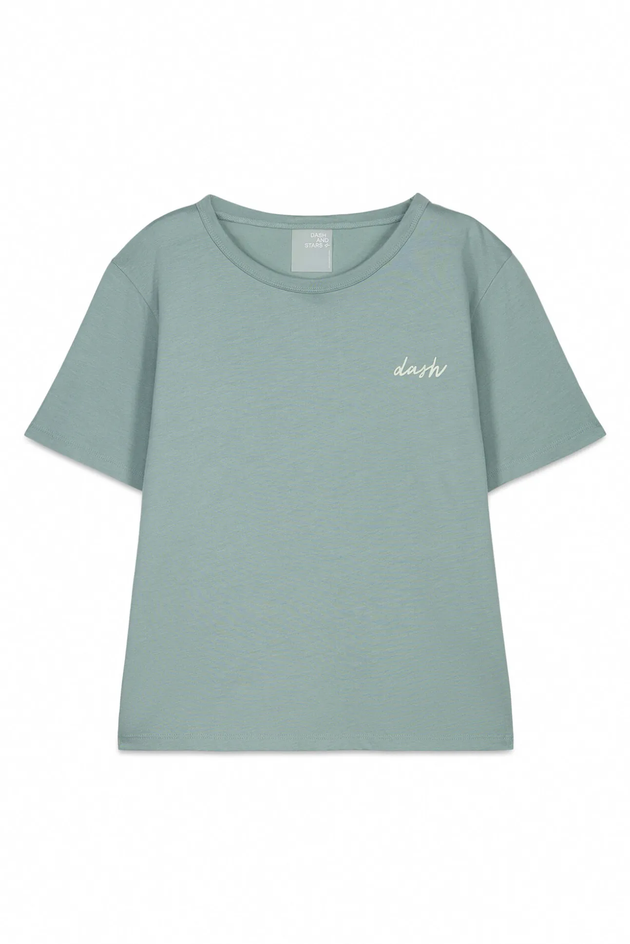 T-shirt manga curta extrassuave verde