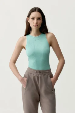 T-shirt Nora desportiva azul claro