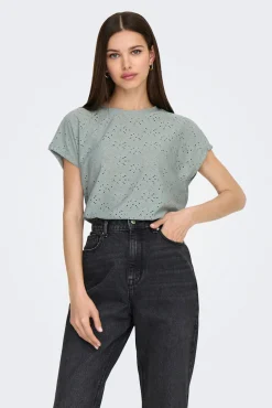 T-shirt regular fit manga curta