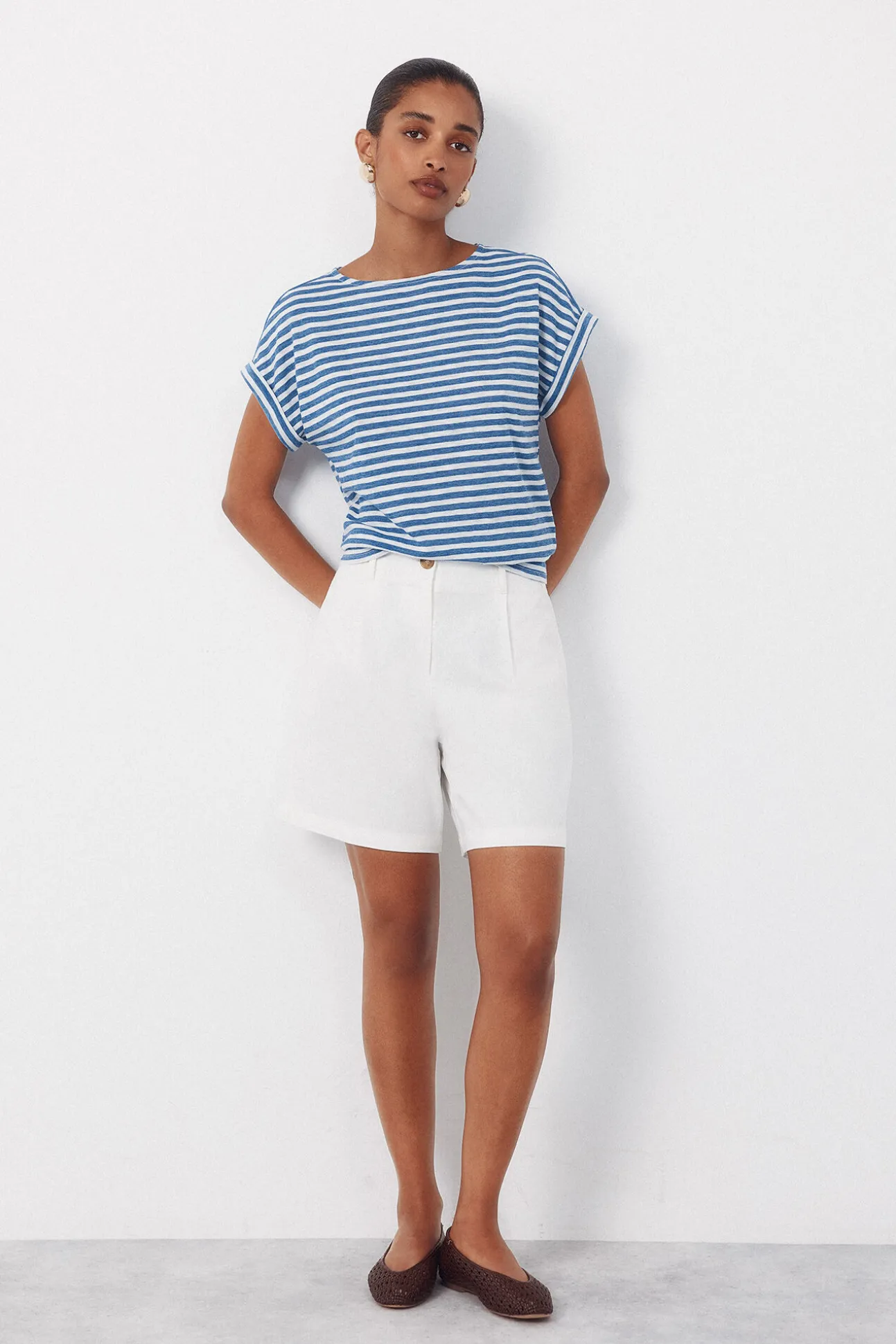 T-shirt riscas